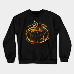 Pumpkin Halloween Thanksgiving Crewneck Sweatshirt